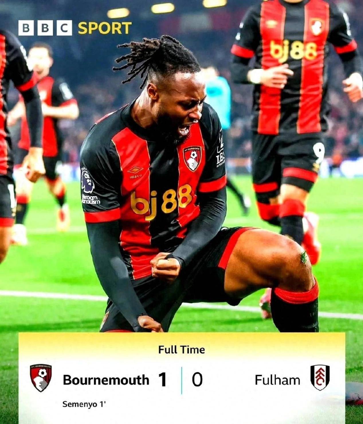 伯恩茅斯客场落败，面临反弹压力的简单介绍